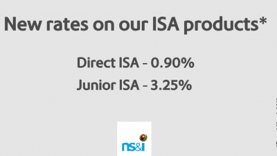 NS&amp;I increases interest rates on ISA products