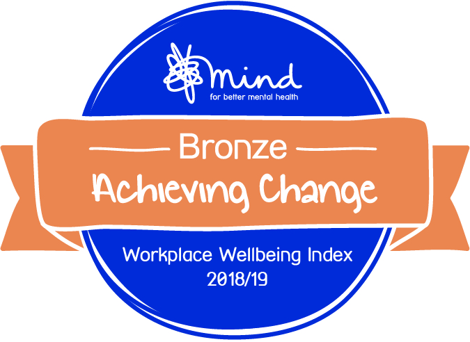 mind wellbeing at work bronze award