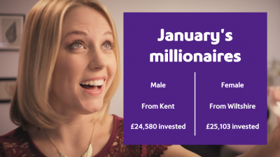 Agent Million brings New Year joy to Kent and Wiltshire