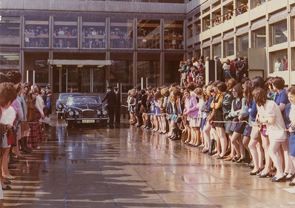 Cowglen, Glasgow HQ Opening, Royal Visit, Queen Elizabeth, 1970