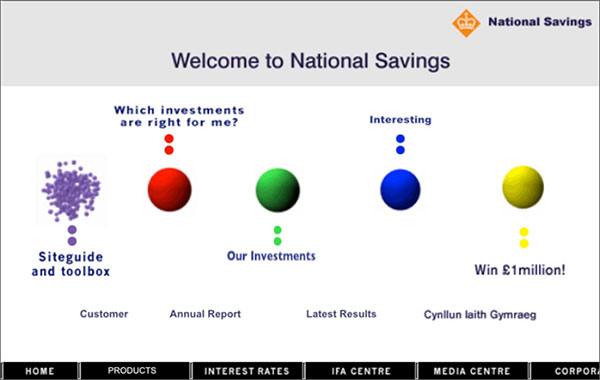 Nationalsavings.co.uk, 1998