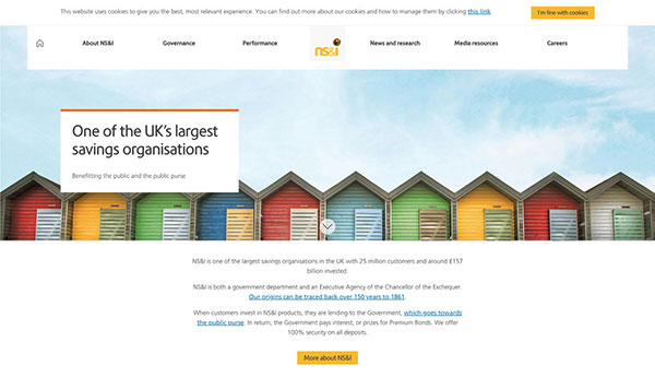 NS&I Corporate Website