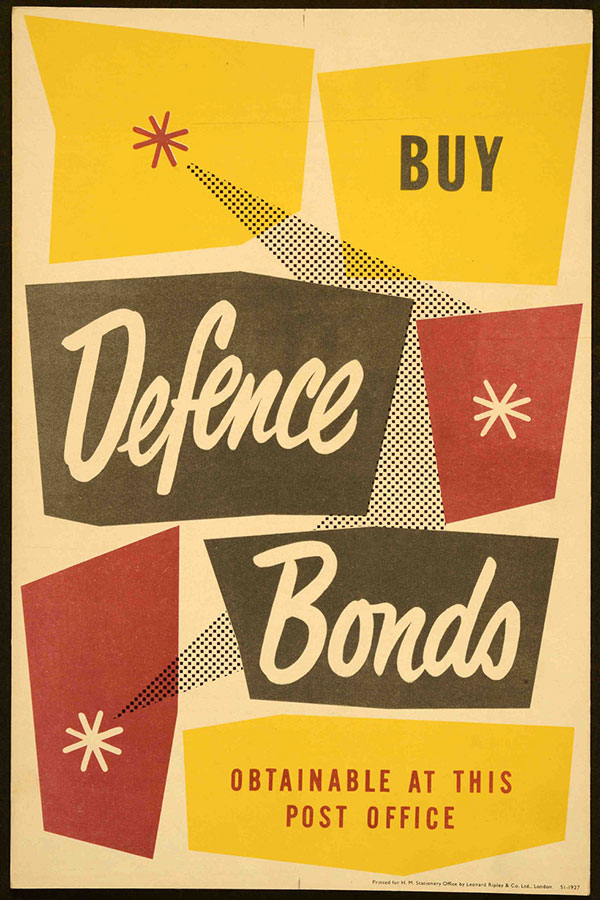 Buy Defence Bonds - Advert